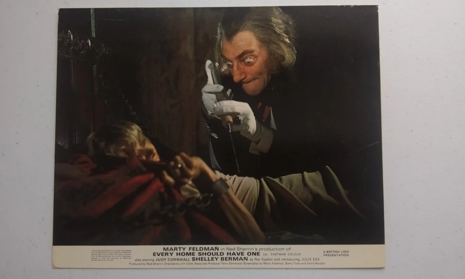 EVERY HOME SHOULD HAVE ONE, SET OF 8 UK LOBBY CARDS. MARTY FELDMAN., изображение 5
