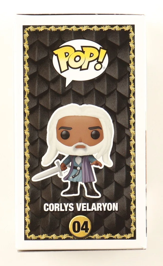 Steve Toussaint — STEVE TOUSSAINT SIGNED HOUSE OF THE DRAGON CORLYS VELARYON FUNKO POP AUTOGRAPH, изображение 3