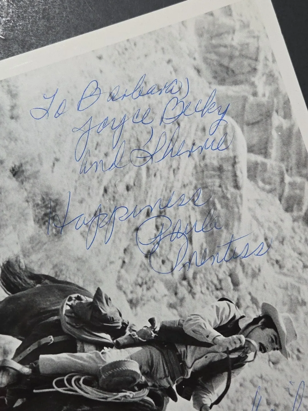 Richard Benjamin, Paula Prentiss — Vintage 1973 Westworld Richard Benjamin & Paula Prentiss Dual Signed Press Photo, изображение 2