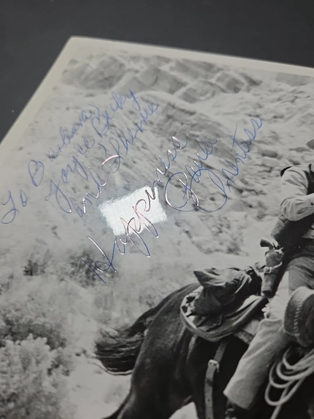 Richard Benjamin, Paula Prentiss — Vintage 1973 Westworld Richard Benjamin & Paula Prentiss Dual Signed Press Photo, изображение 4