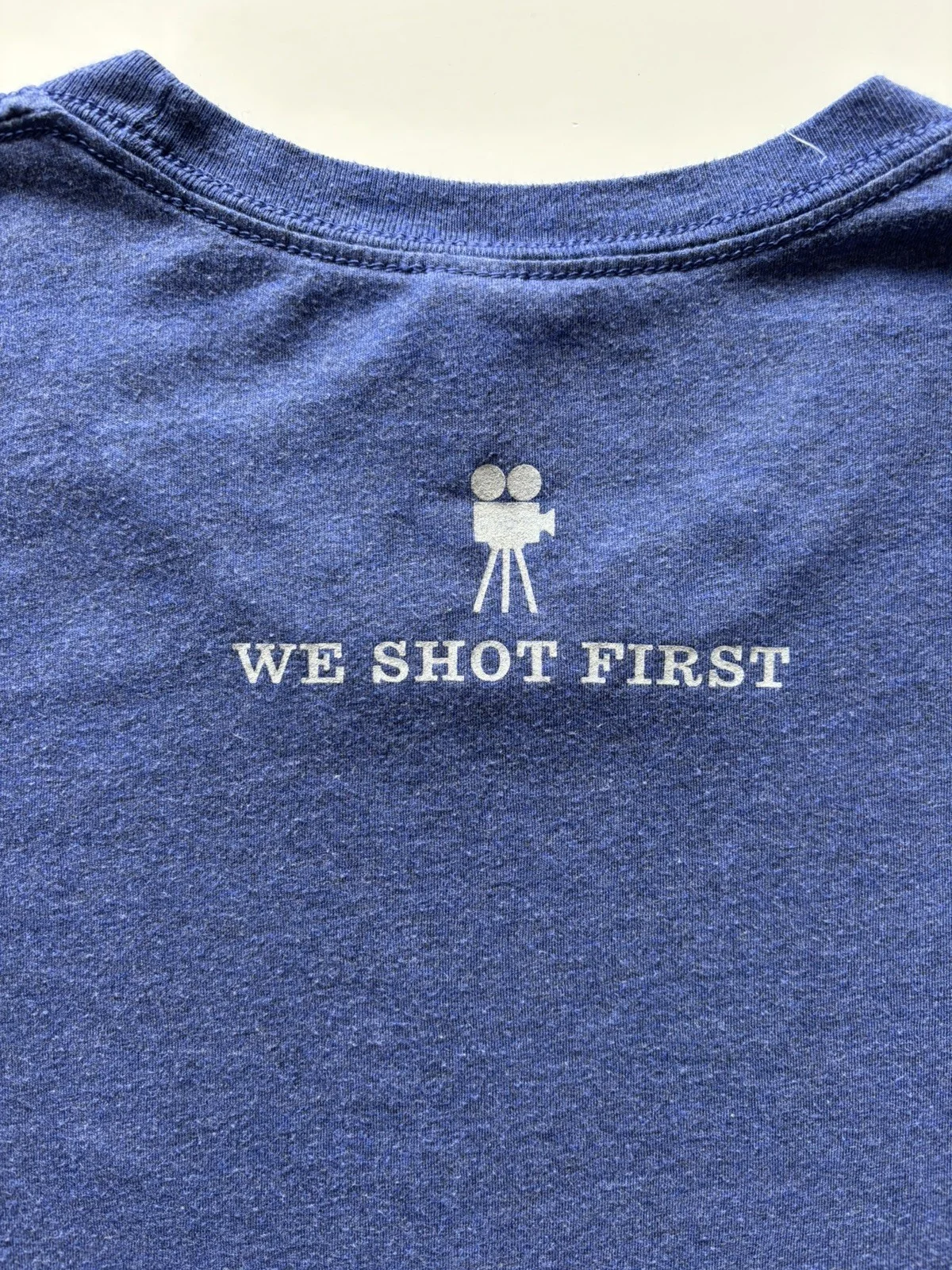 Solo: A Star Wars Story Crew Only Issued T-Shirt 'We Shot First' Blue, Large, изображение 5