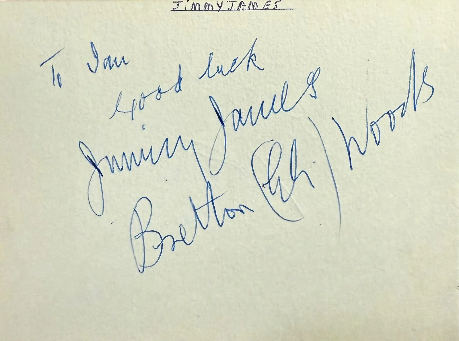 GENE PITNEY & JIMMY JAMES Dual Signed Autographed 4x5 ALBUM PAGE Comedian SINGER, изображение 3