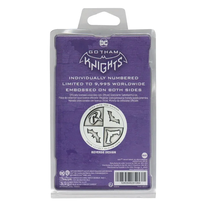 DC Gotham Knights Limited Edition Collectible Coin Brand New & Sealed, изображение 2