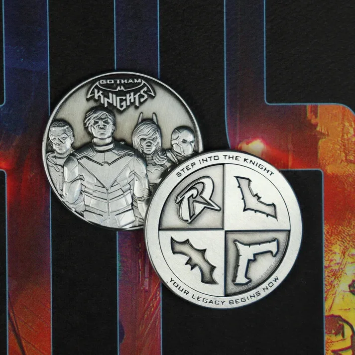 DC Gotham Knights Limited Edition Collectible Coin Brand New & Sealed, изображение 3