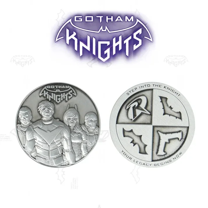 DC Gotham Knights Limited Edition Collectible Coin Brand New & Sealed, изображение 4