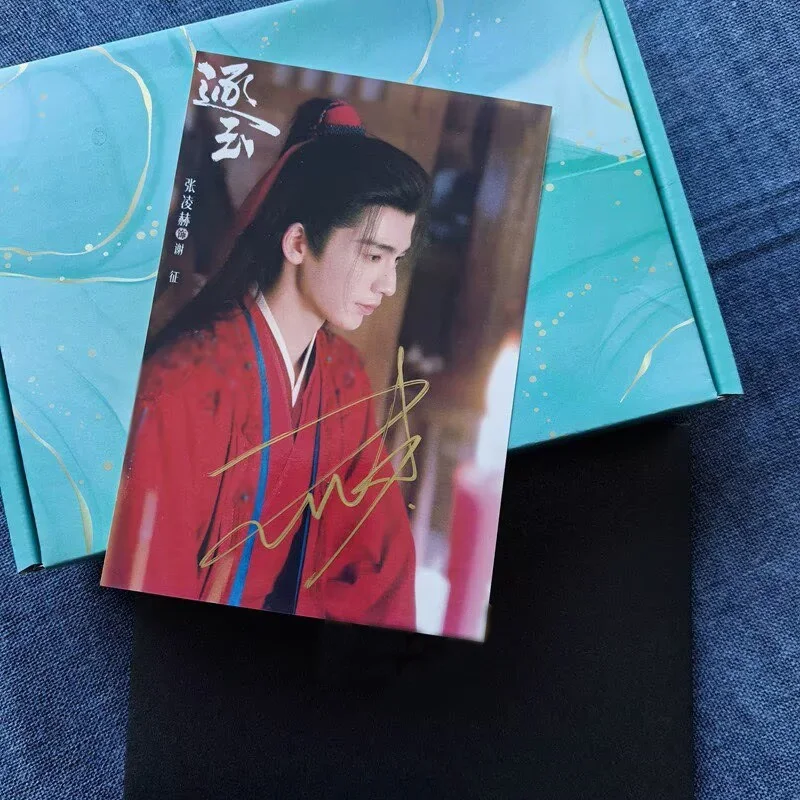 Zhang Linghe VIVIAN 逐玉 Tian Xiwei 6" Signed Autographed Photo Collection, image 2