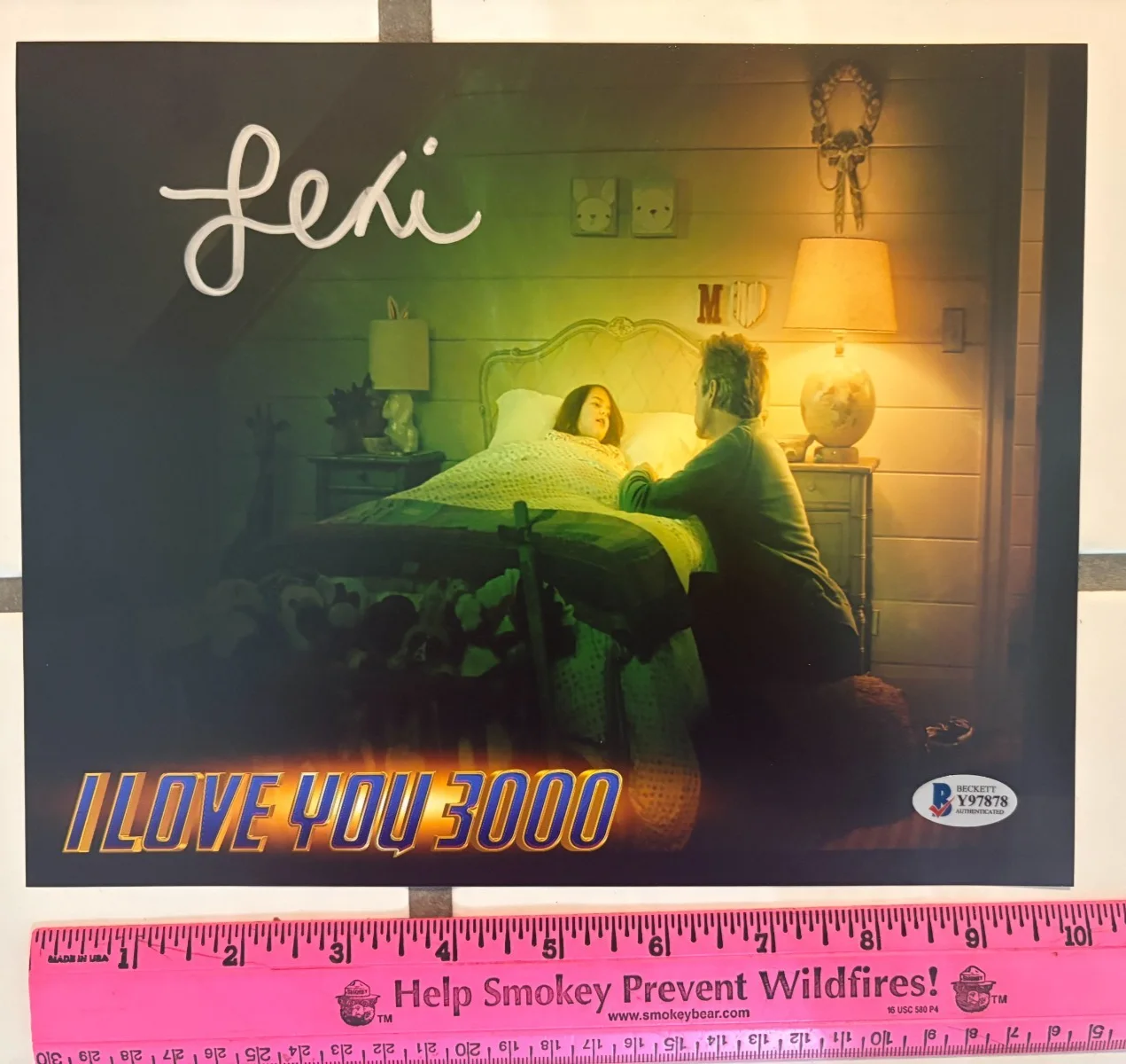 Lexi Rabe — * Lexi Rabe Autograph 8x10 Photo Avengers Endgame "I Love You 3000" Beckett COA, изображение 2