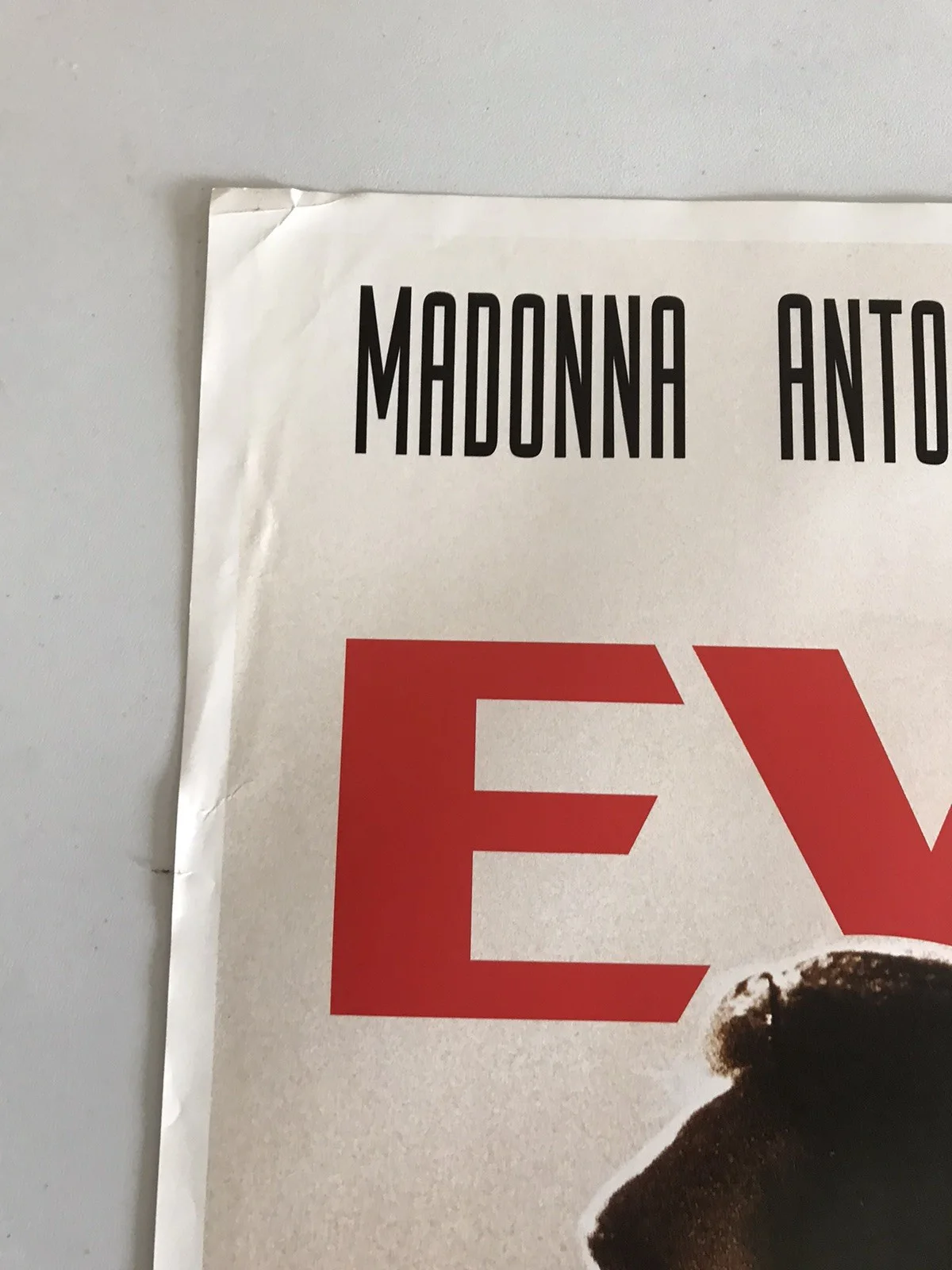 Evita. Madonna. Original UK Video Shop Poster., изображение 2