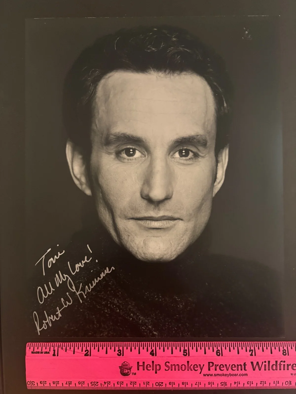 Robert Krimmer — * SIGNED Robert W Krimmer Autograph 8x10 Photograph Babylon 5 CLASSIC, изображение 2