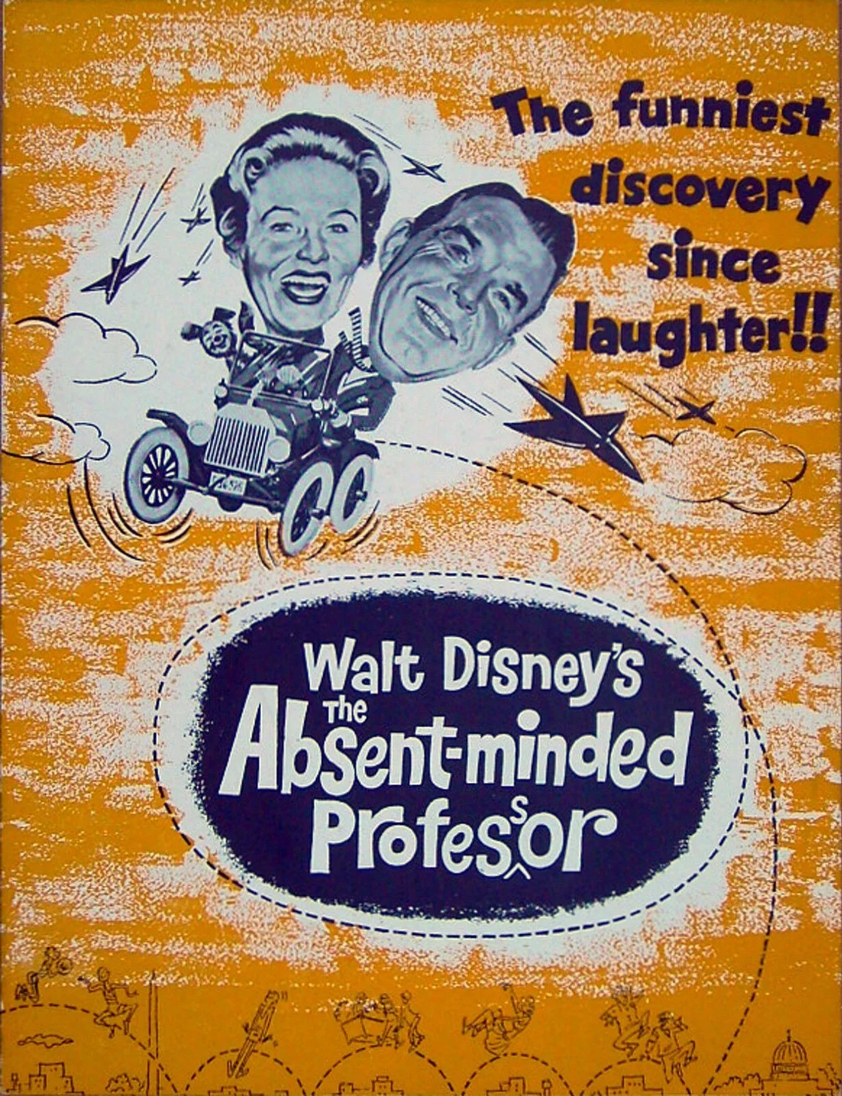 ABSENT-MINDED PROFESSOR 1960 Fred MacMurray WALT DISNEY UK PRESSBOOK, изображение 3