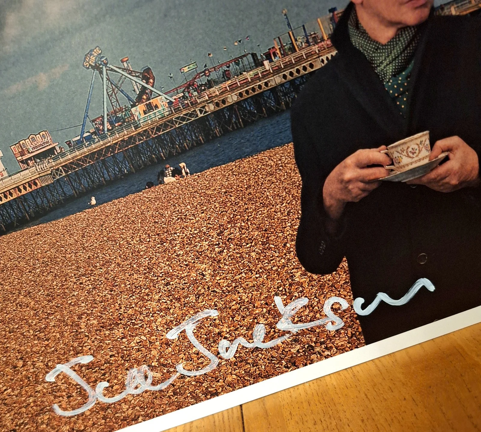 AUTOGRAPHED JOE JACKSON Hope and fury Signed Vinyl lp Photo print New sealed !, изображение 2