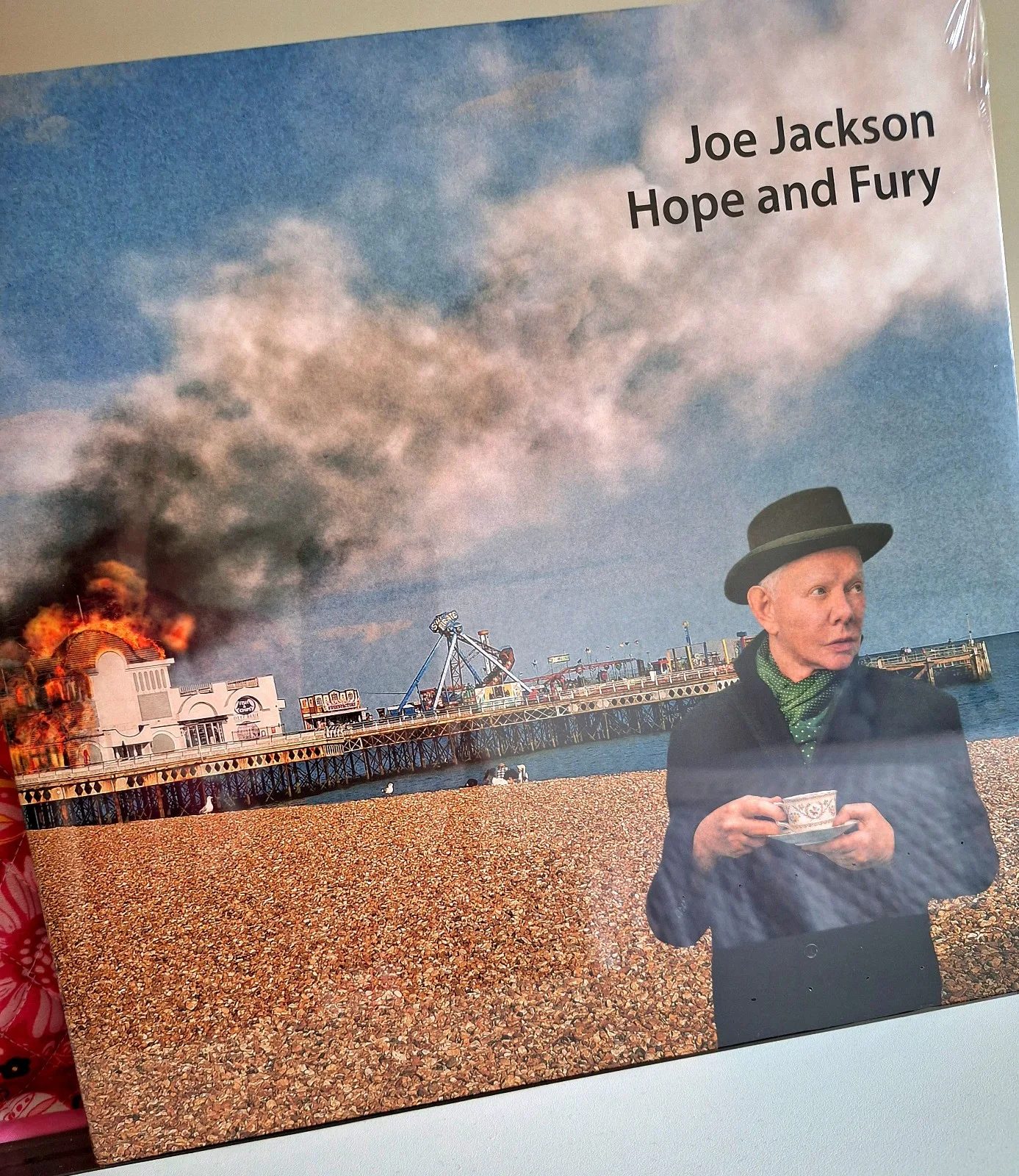 AUTOGRAPHED JOE JACKSON Hope and fury Signed Vinyl lp Photo print New sealed !, изображение 4