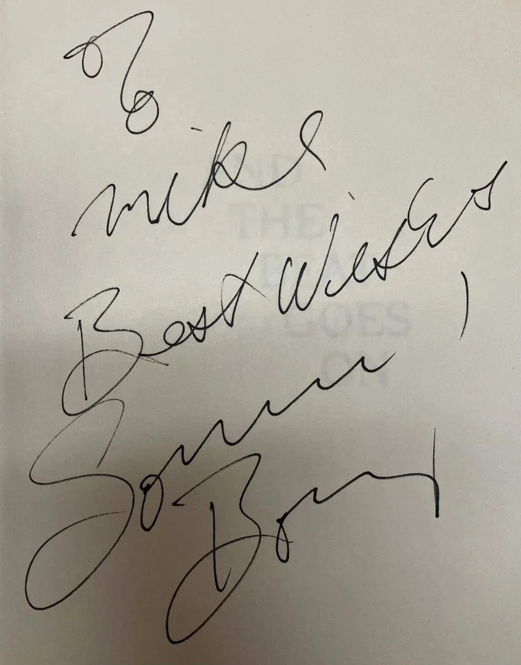 Sonny Bono Signed Authentic “And The Beat Goes On” Book, image 2