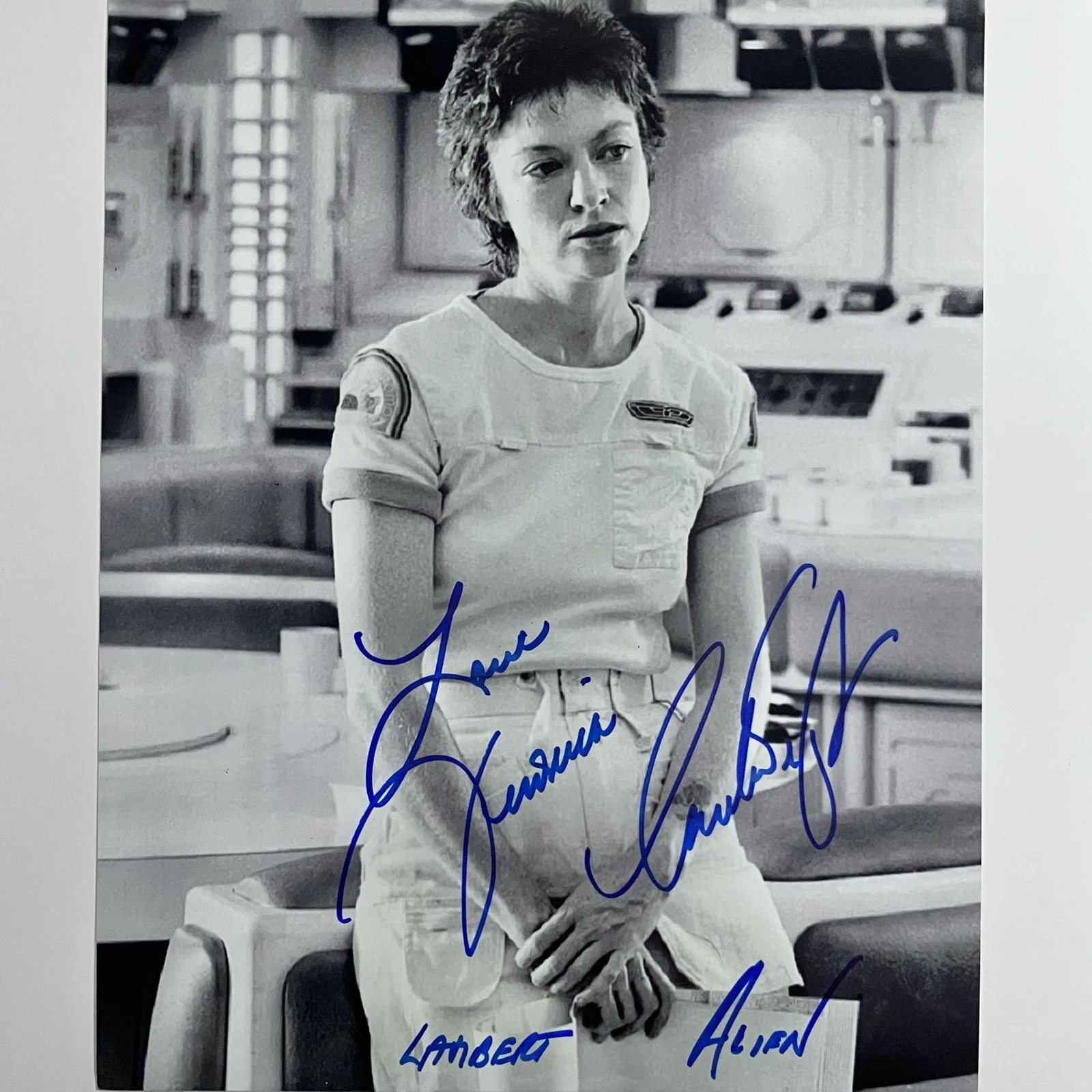 Veronica Cartwright — ALIEN (1979) Signed 8x10 Photo / VERONICA CARTWRIGHT as Lambert / “THE BIRDS”, image 2