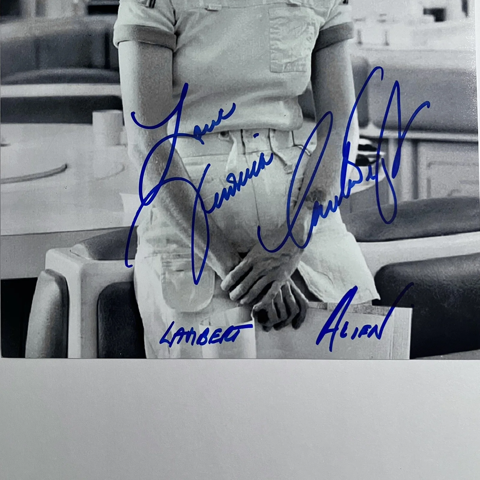 Veronica Cartwright — ALIEN (1979) Signed 8x10 Photo / VERONICA CARTWRIGHT as Lambert / “THE BIRDS”, image 4