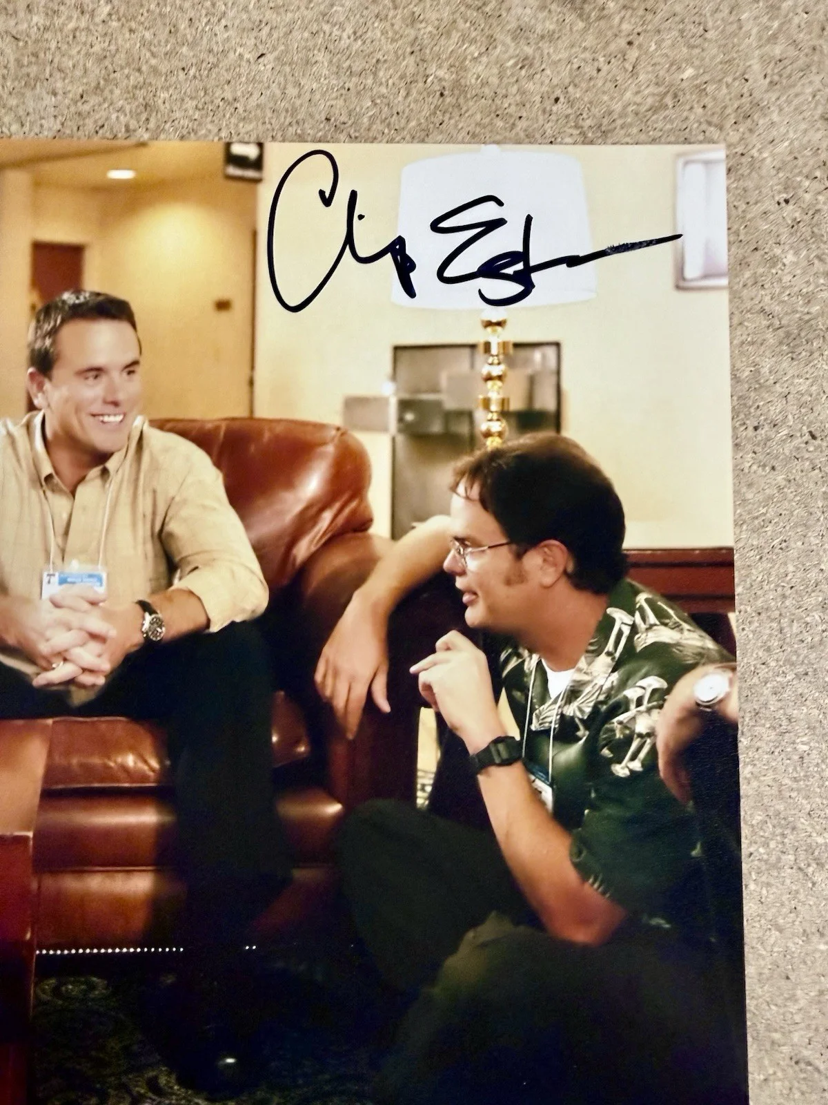 Charles Esten — Charles “Chip” Esten Signed Josh Porter The Office 8x10 Photo With JSA COA, изображение 3