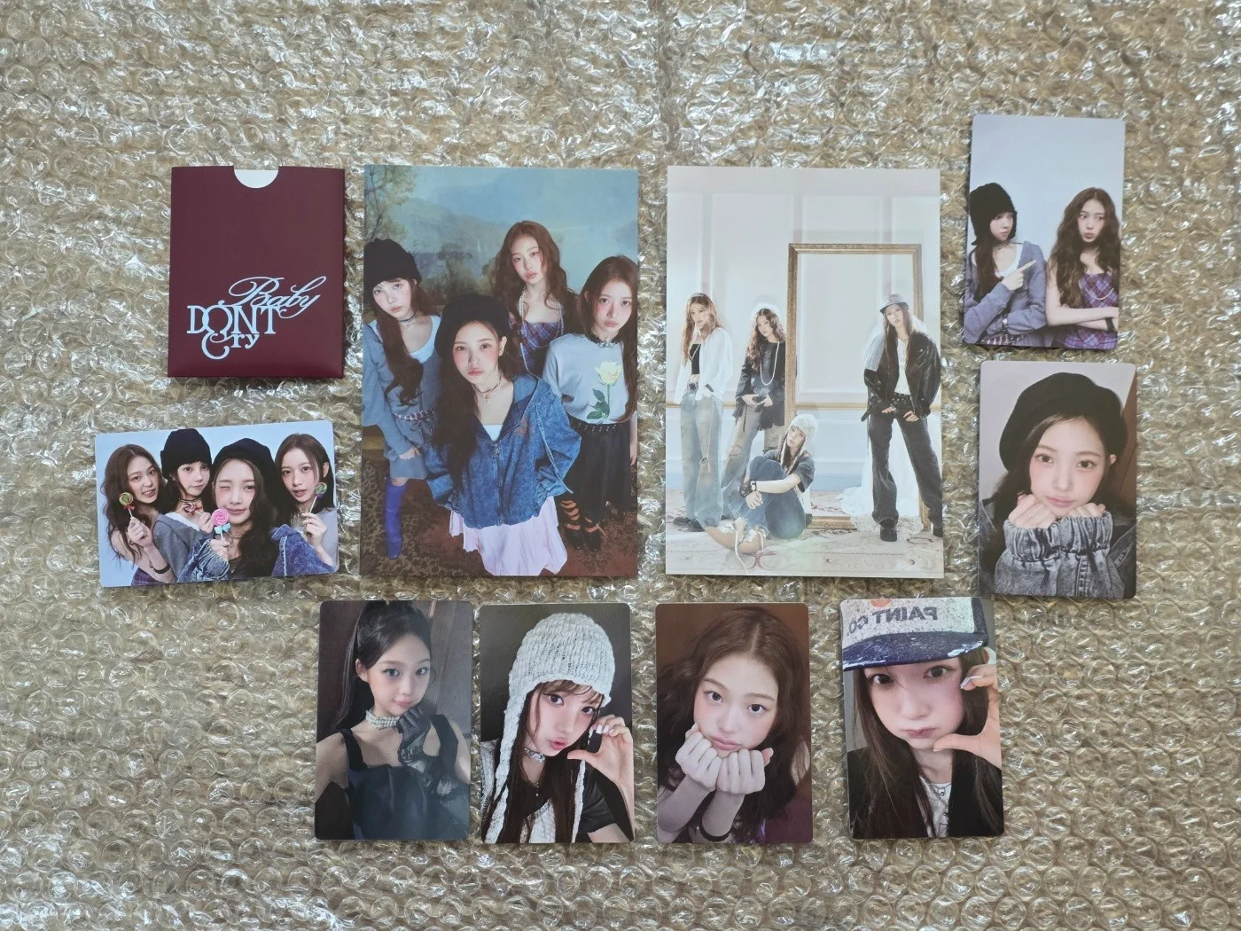 Baby DONT Cry The 1st Mini Album AFTER CRY Promo Album Autographed Hand Signed, изображение 5