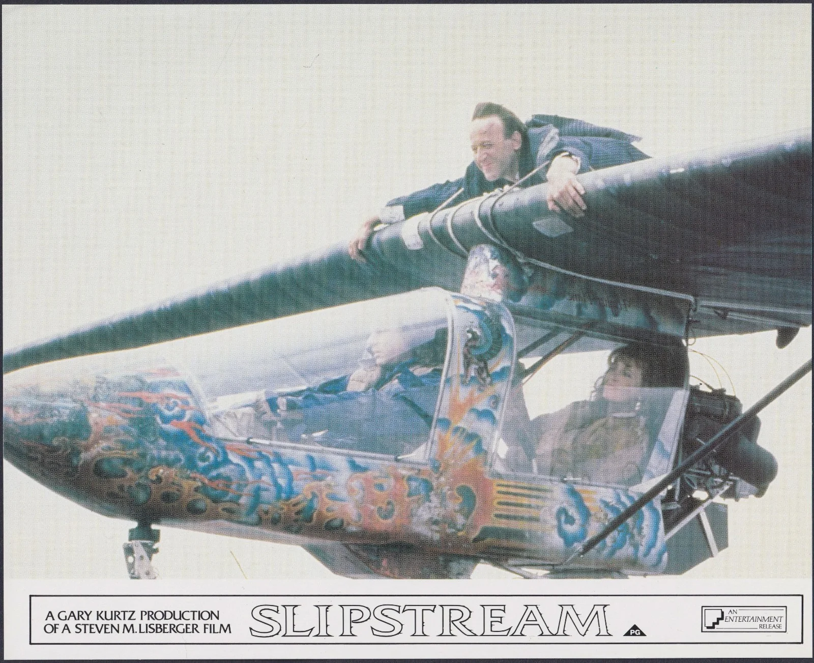 Slipstream 8x Original UK FOH Lobby Cards Mark Hamill Bil Paxton 1989, изображение 3