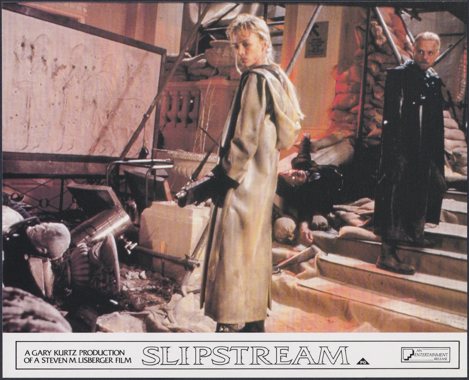 Slipstream 8x Original UK FOH Lobby Cards Mark Hamill Bil Paxton 1989, изображение 4