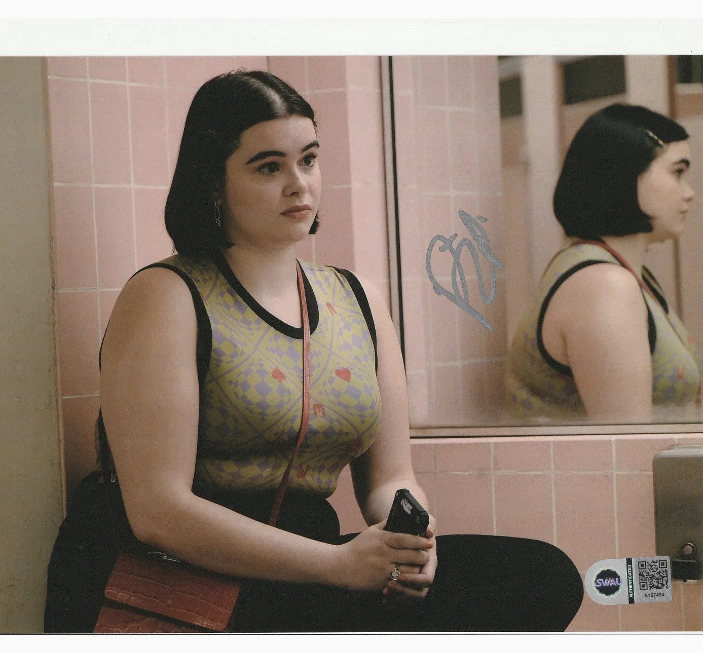 Barbie Ferreira — Barbie Ferreira signed Auto 8x10 Photo Euphoria SEXY Hot SWAU COA 5