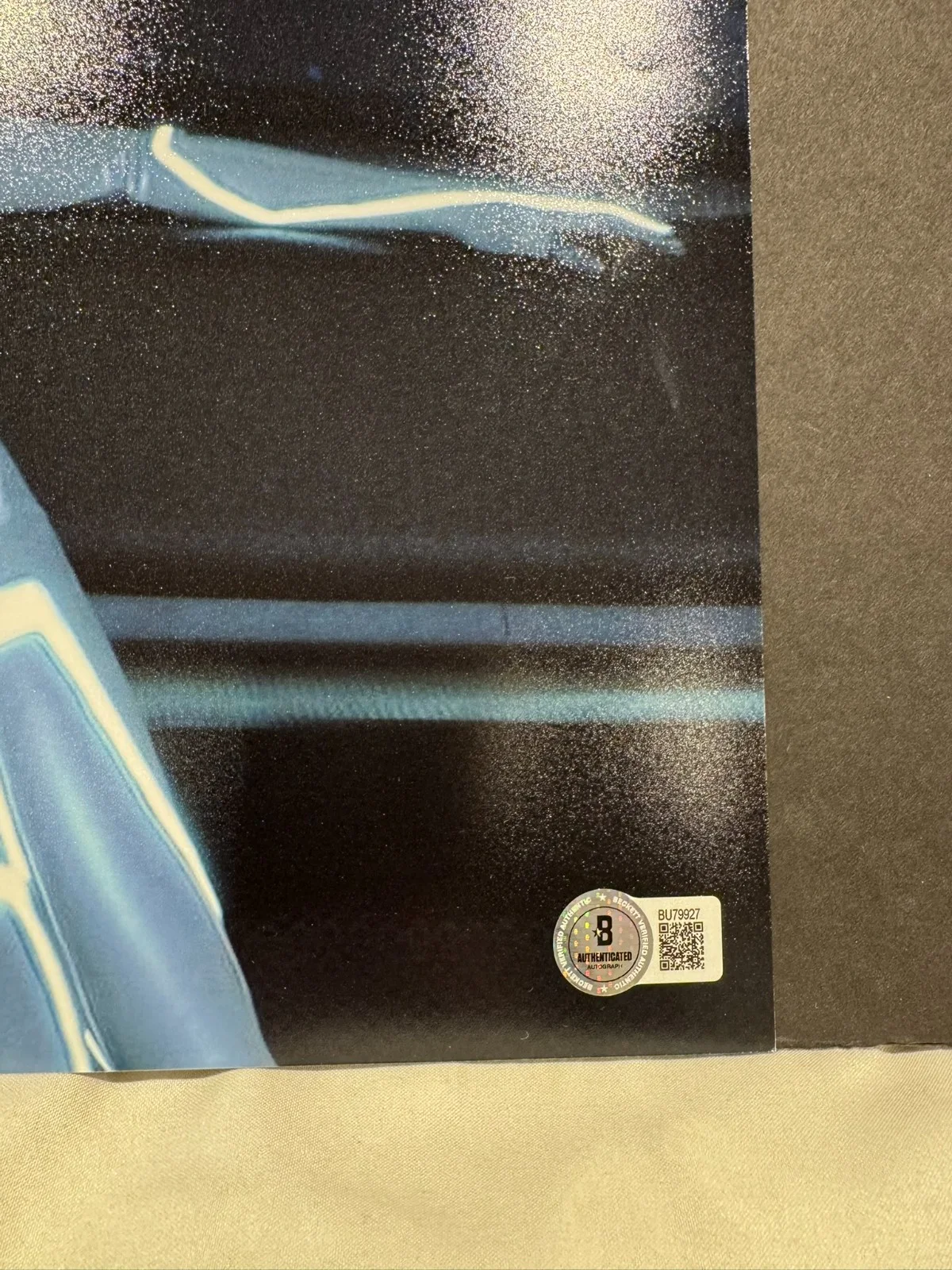 BEAU GARRETT SIGNED 11X14 TRON PHOTO AUTO BECKETT BAS COA, изображение 2
