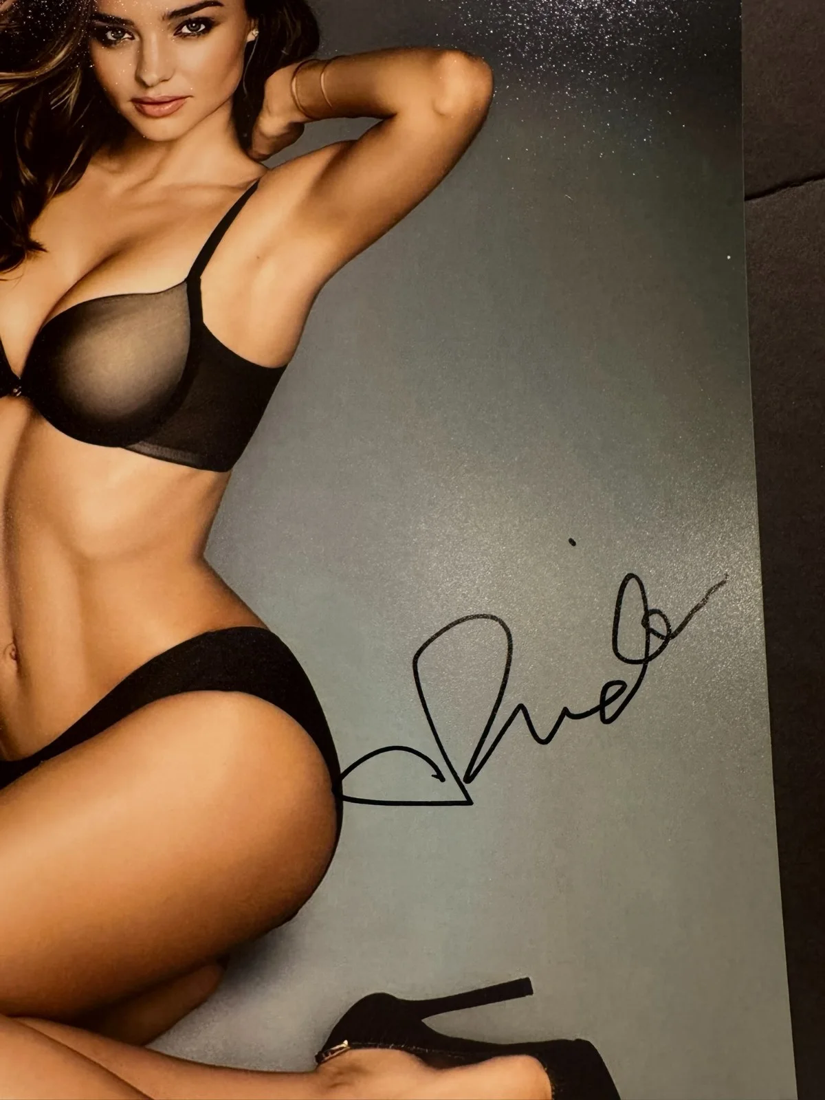MIRANDA KERR SIGNED 11X14 PHOTO SUPERMODEL SEXY BEAUTIFUL AUTO BAS COA, image 3