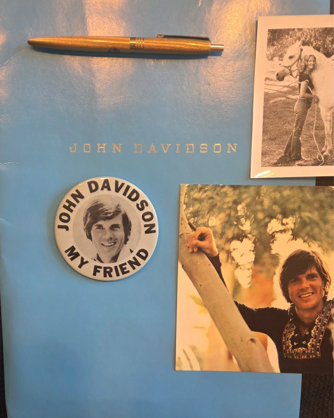 John Davidson — John Davidson Package! Multiple 8x10 Signed Photos Sally Field Sheet Music Pen, изображение 5