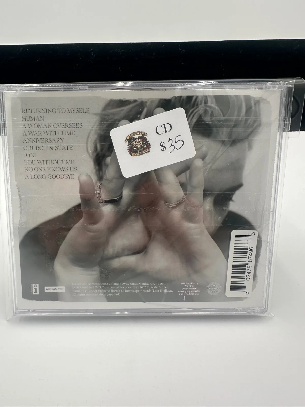 Brandi Carlile Returning To Myself Signed CD Limited Edition Autographed New, image 2