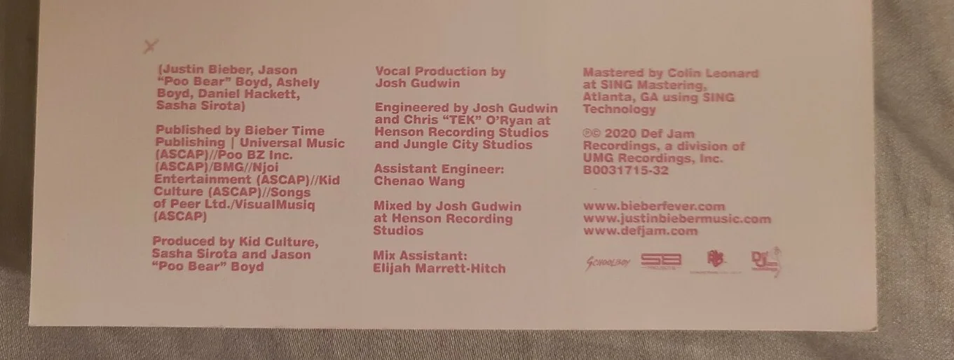 JUSTIN BIEBER "Yummy" CD + SIGNED Insert - Alternate Cover #3, image 5