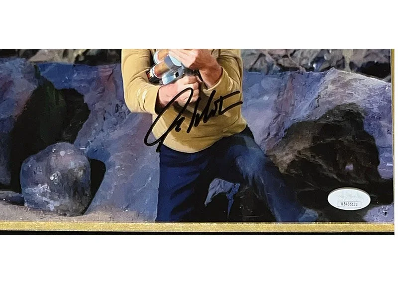 William Shatner Signed Star Trek 14x16 Framed Photo Captain Kirk JSA, изображение 2