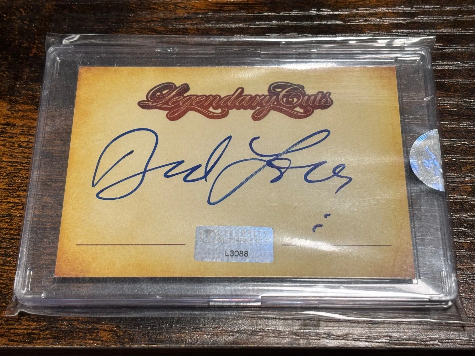 Brad Loree — Brad Loree celebrity authentics legendary cuts autograph card Michael Myers