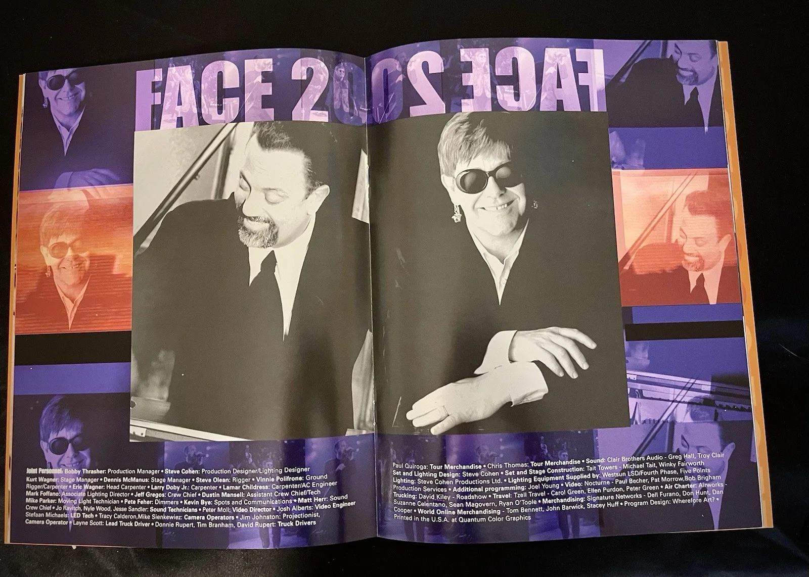 Billy Joel Signed Face To Face Tour Concert Program Book w/ JSA COA, image 4