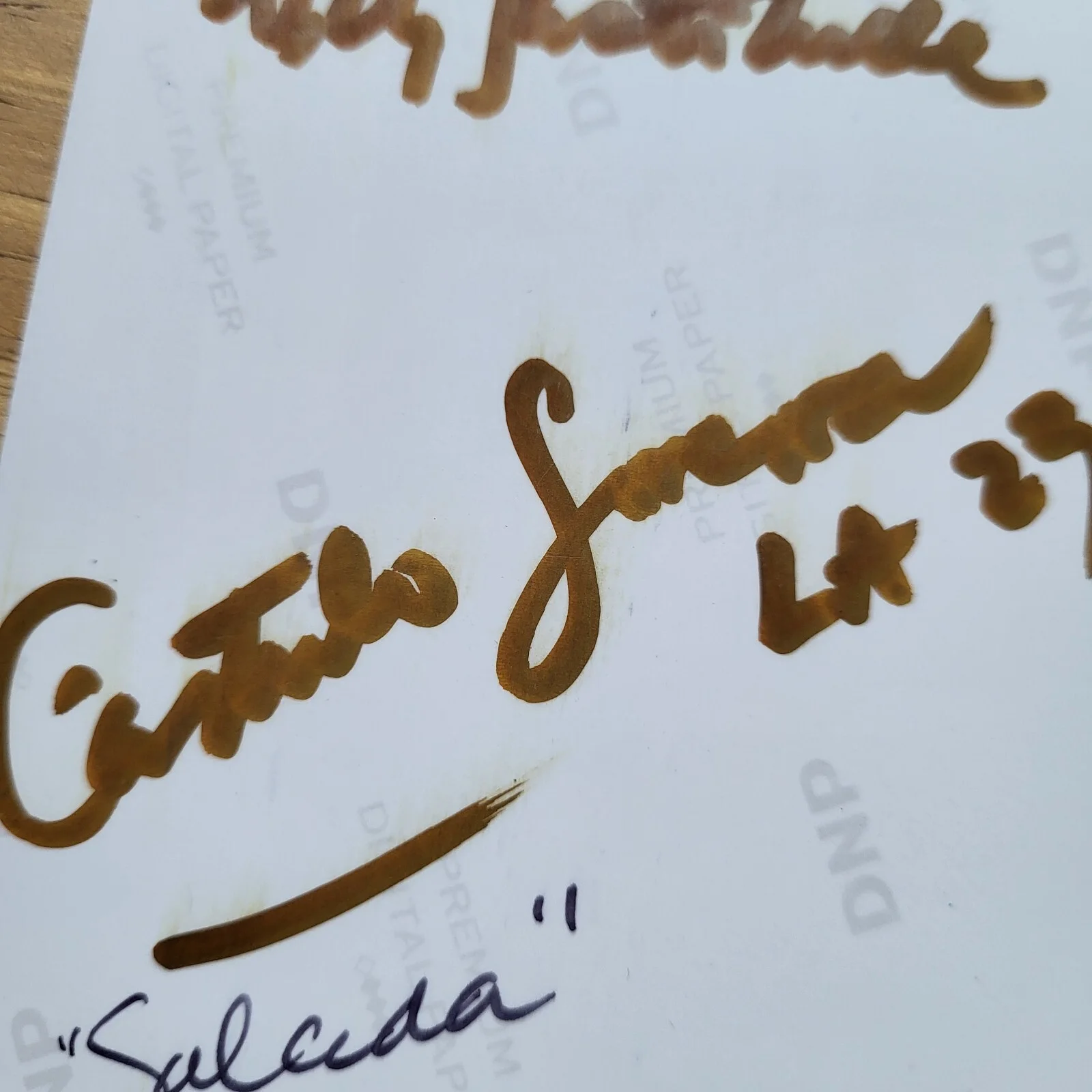 Castulo Guerra — Castulo Guerra Terminator 2 Hand Signed 4x6 Autograph, image 4