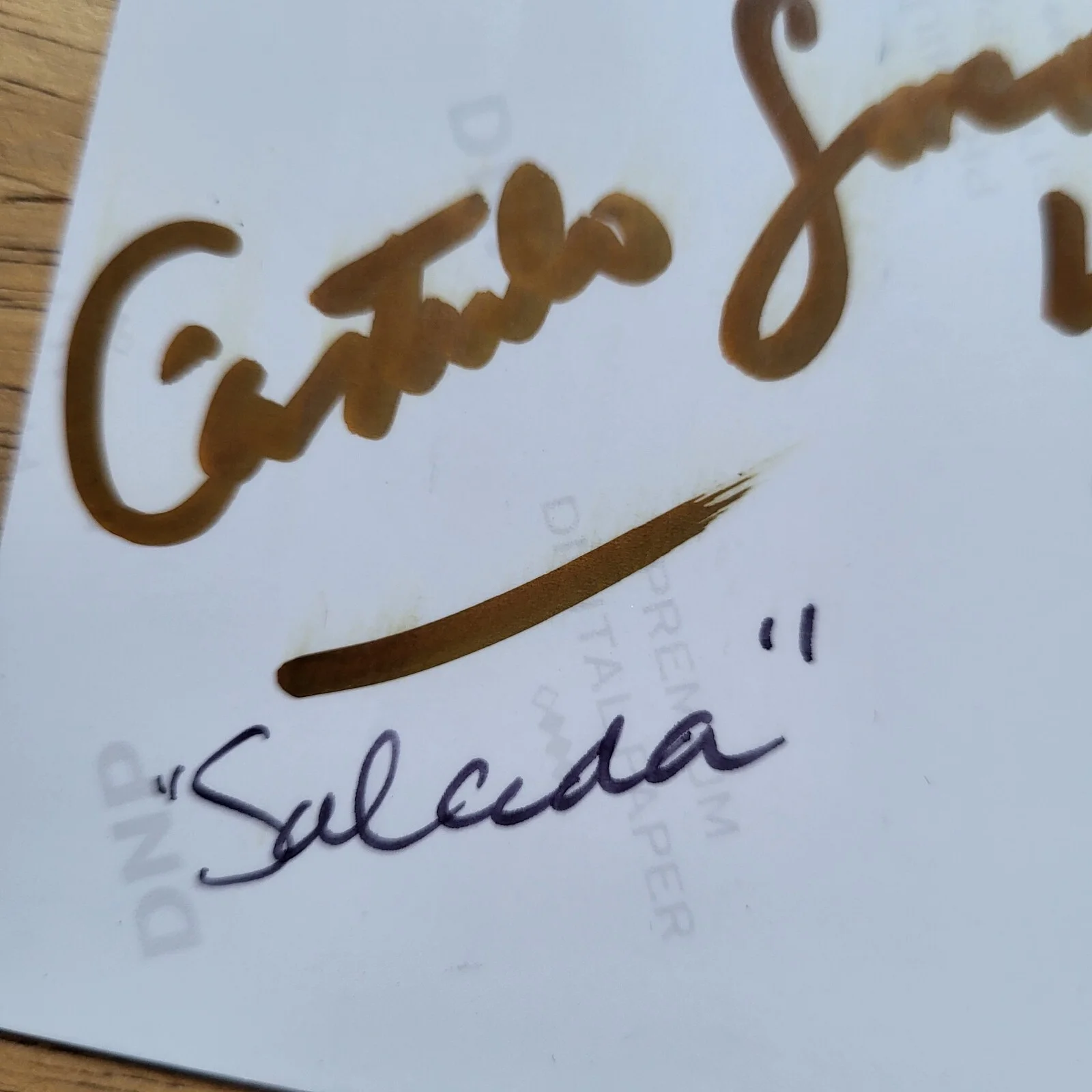 Castulo Guerra — Castulo Guerra Terminator 2 Hand Signed 4x6 Autograph, image 5