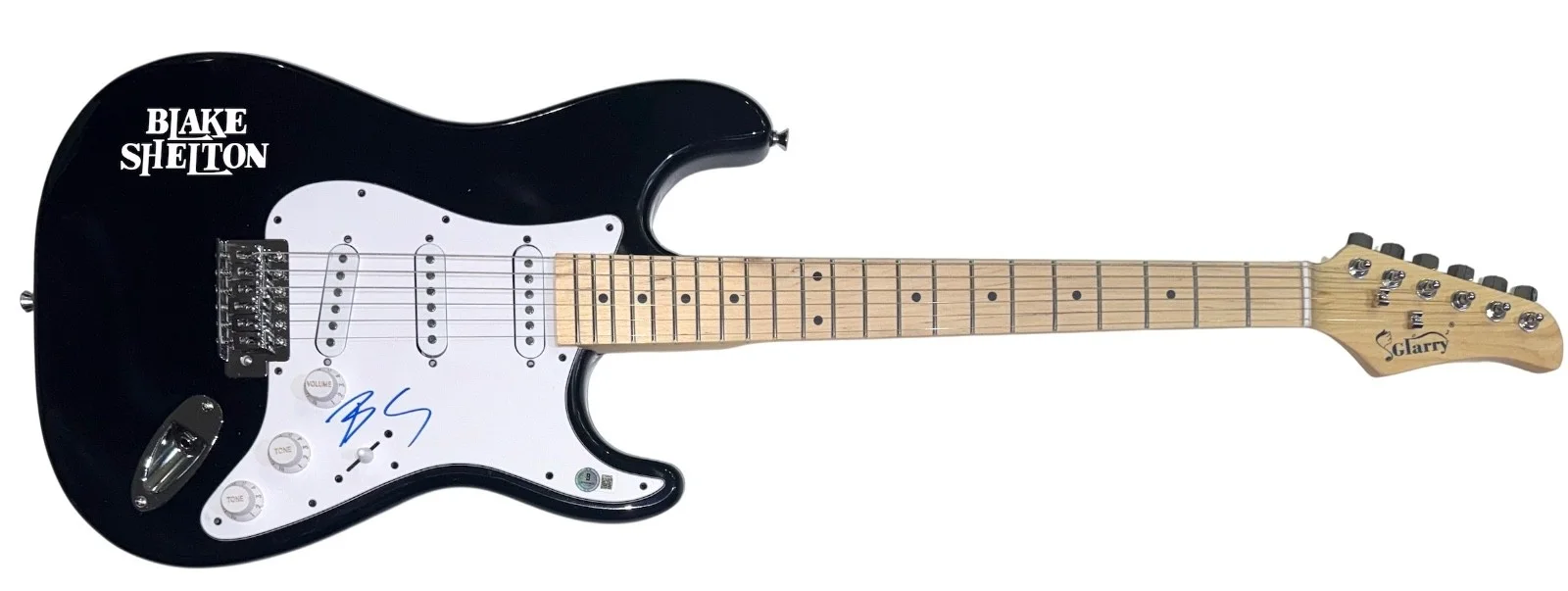 Blake Shelton Signed Autograph Electric Guitar Country Music Singer Beckett COA, изображение 2