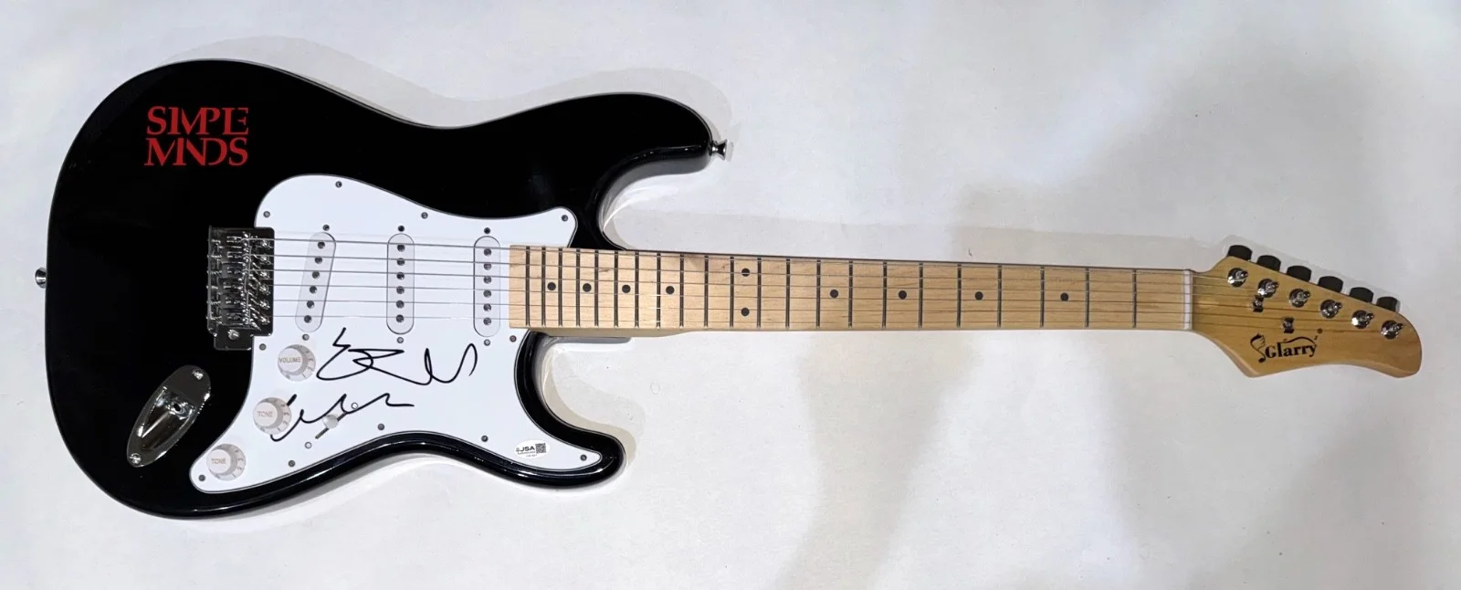 Simple Minds Band Signed Autograph Electric Guitar Jim Kerr Charlie Burchill JSA, изображение 3