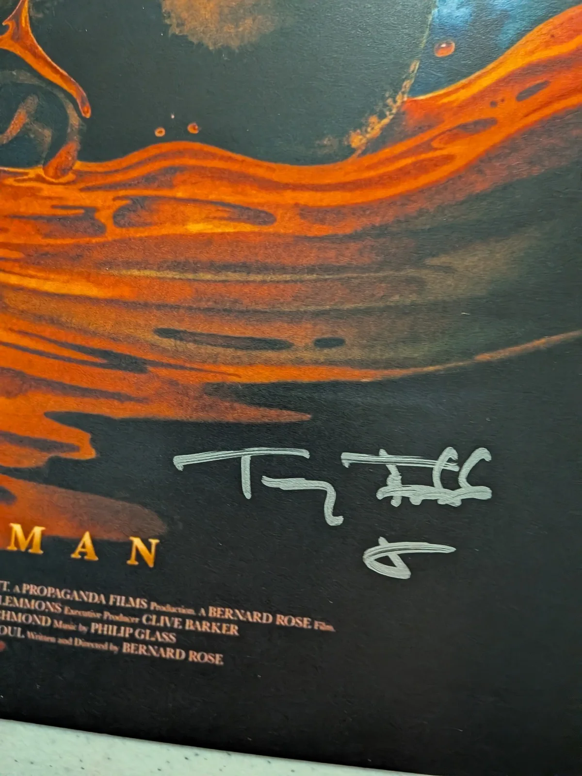 TONY TODD Signed Candyman 11x17 Movie Poster Autograph JSA COA D RARE, изображение 2