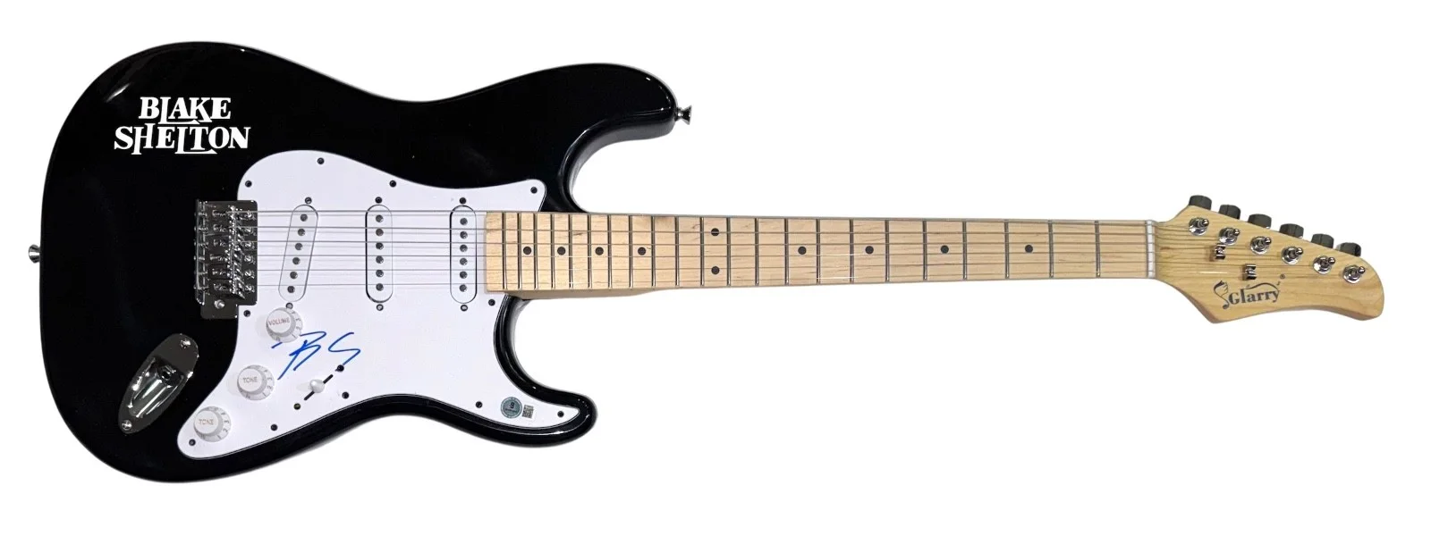 Blake Shelton Signed Autograph Electric Guitar Country Music Singer Beckett COA, изображение 2