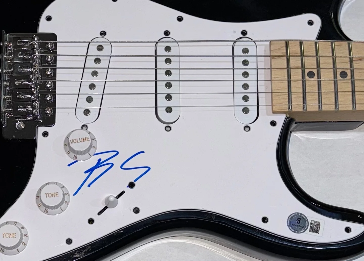 Blake Shelton Signed Autograph Electric Guitar Country Music Singer Beckett COA, изображение 4