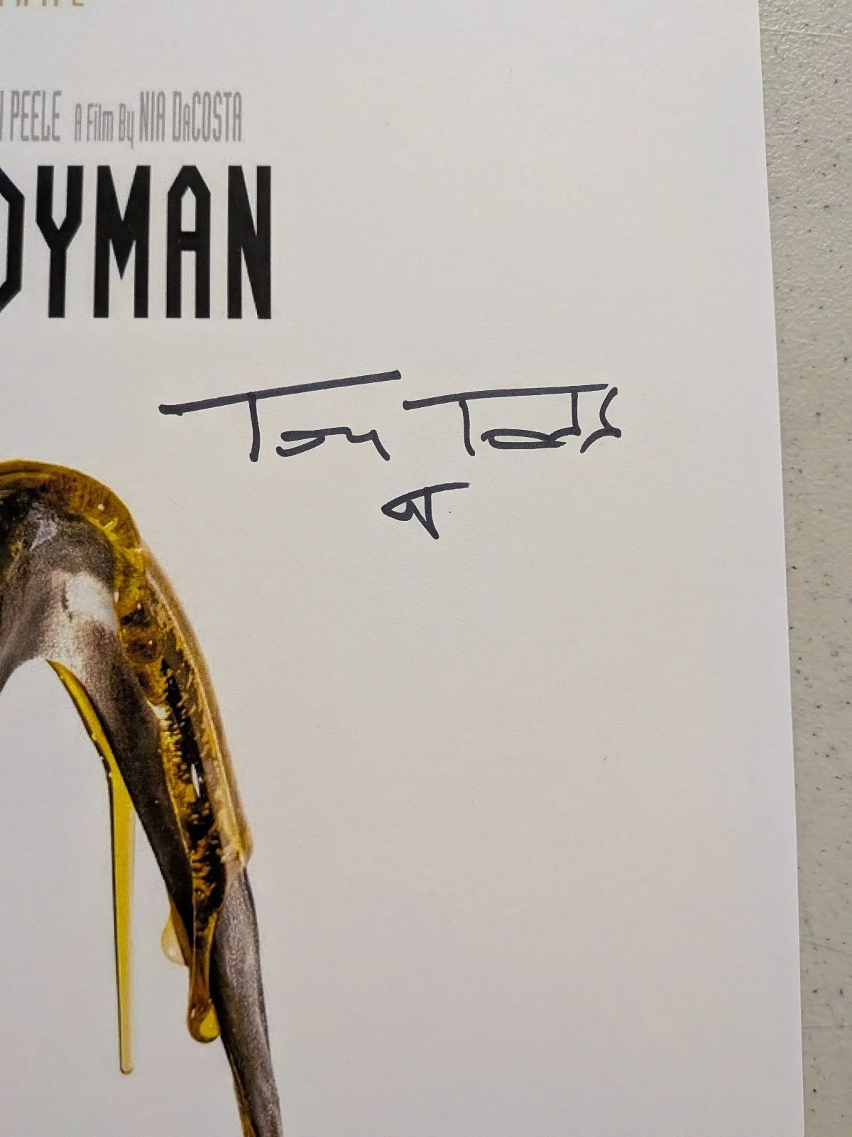 TONY TODD Signed Candyman 11x17 Movie Poster Autograph JSA COA C RARE, image 2