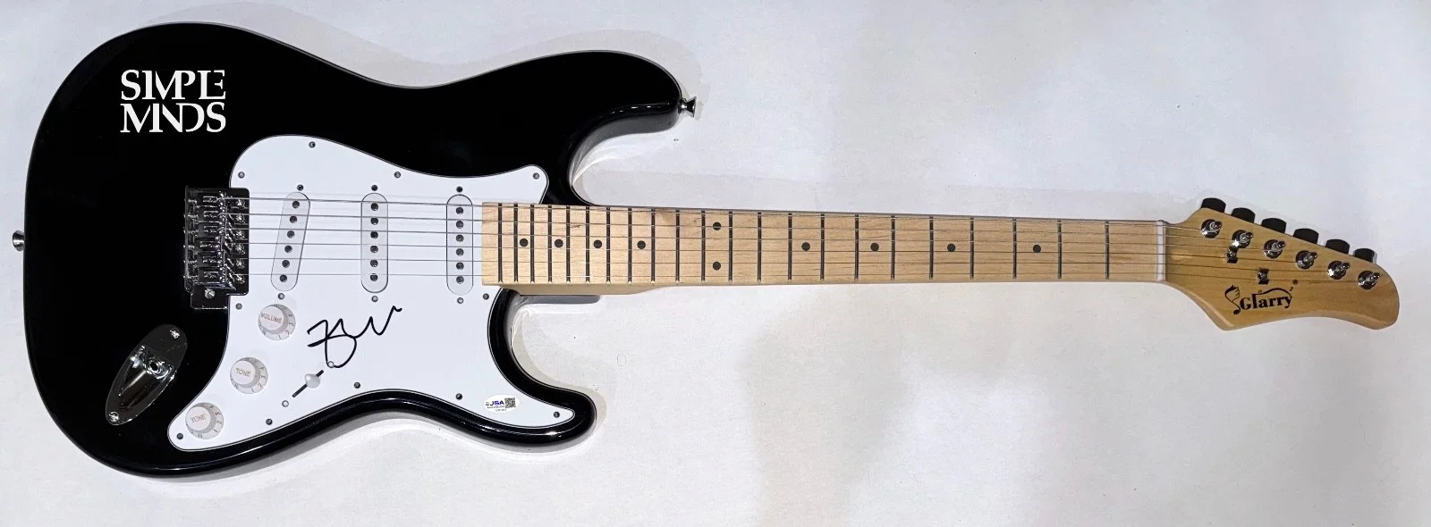 Jim Kerr SIMPLE MINDS Signed Autograph Electric Guitar Band Lead Singer JSA COA, image 3