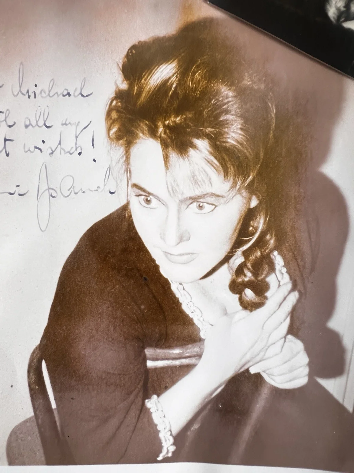 Vintage Leonie Rysanek Signed Photo Lot Opera Autographs Collection, image 4