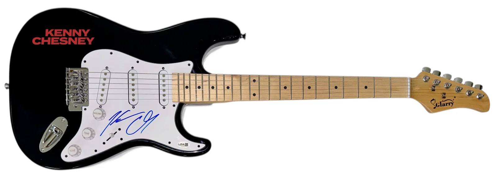 Kenny Chesney Signed Autograph Electric Guitar Country No Shoes Nation JSA COA, изображение 2