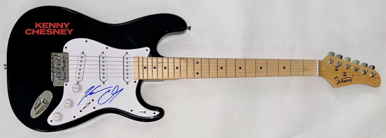 Kenny Chesney Signed Autograph Electric Guitar Country No Shoes Nation JSA COA, изображение 3
