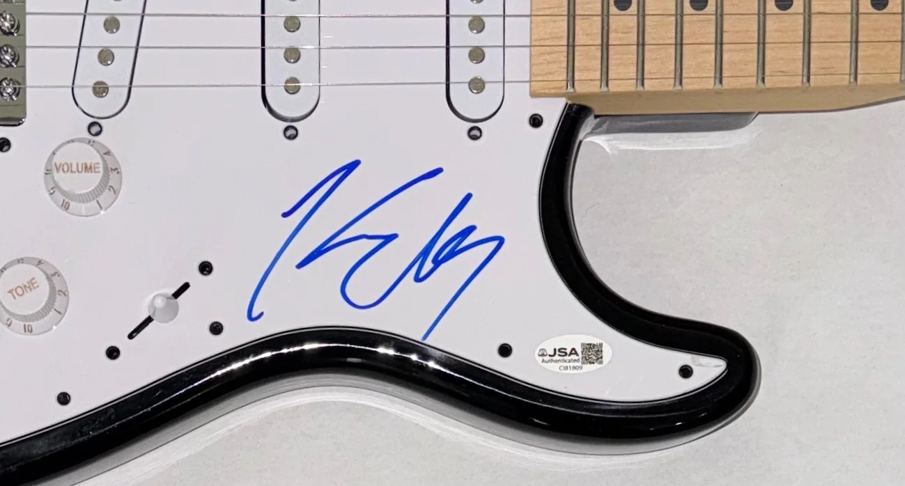 Kenny Chesney Signed Autograph Electric Guitar Country Music Singer JSA COA, image 4