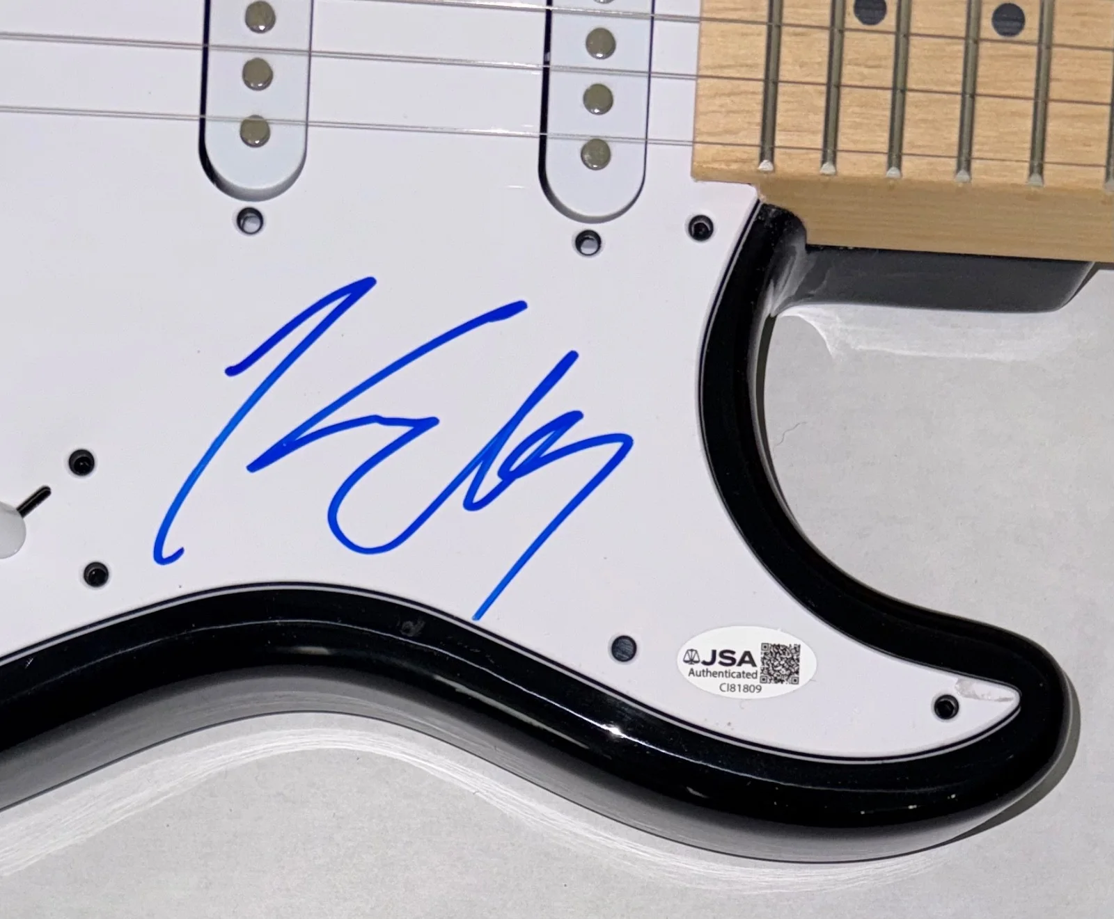 Kenny Chesney Signed Autograph Electric Guitar Country Music Singer JSA COA, image 5
