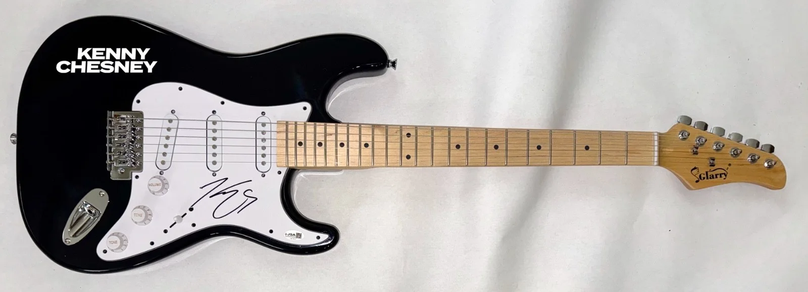 Kenny Chesney Signed Autograph Electric Guitar Country No Shoes Nation JSA COA, изображение 3
