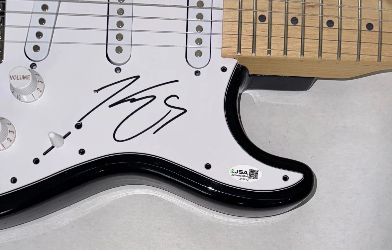 Kenny Chesney Signed Autograph Electric Guitar Country No Shoes Nation JSA COA, изображение 4