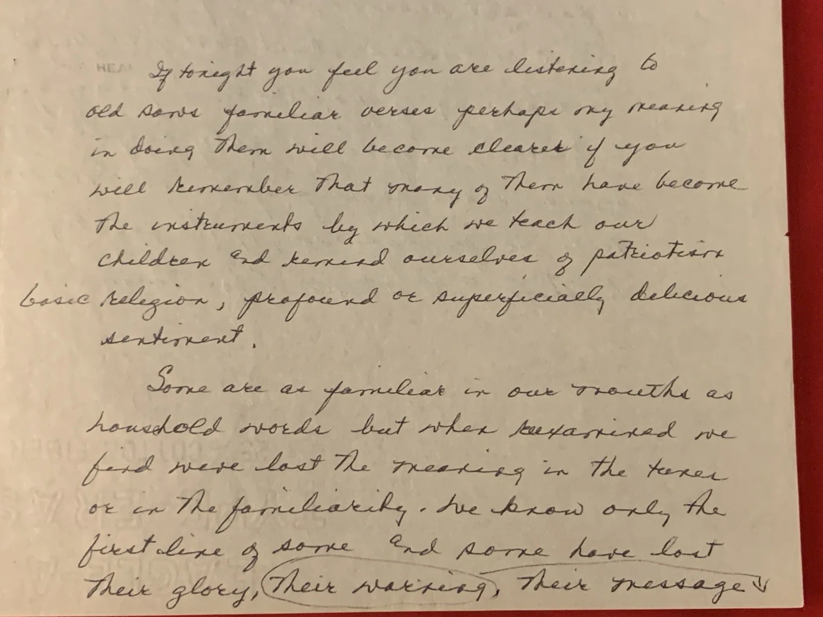 Vincent Price — Vincent Price Estate Typed & Handwritten Manuscript; Beautifully Handwritten 24b, изображение 4
