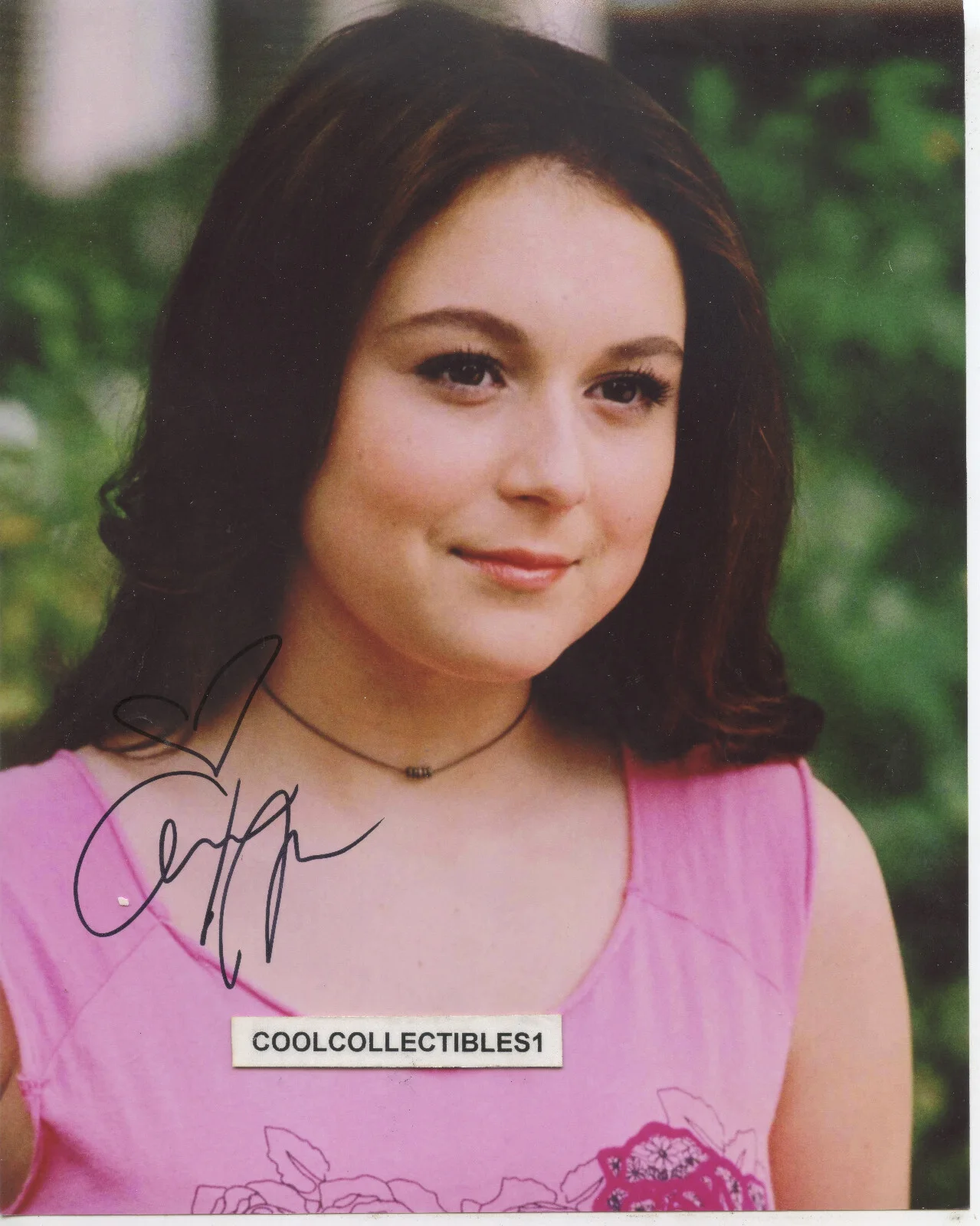 ALEXA VEGA — ALEXA VEGA "MACHETE" IN PERSON SIGNED 8X10 COLOR PHOTO 2 COA